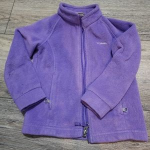 Columbia 4t girls fleece jacket